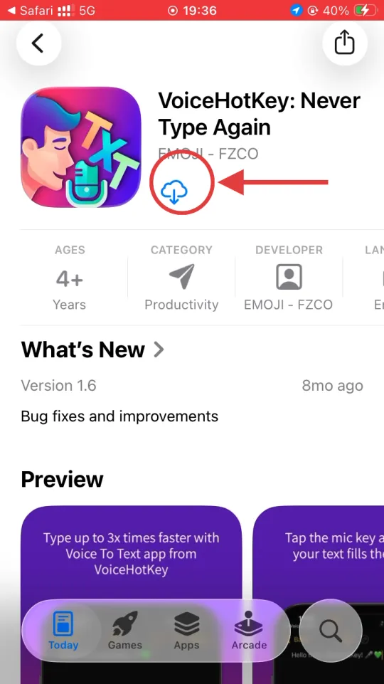 VoiceHotKey в App Store на iOS
